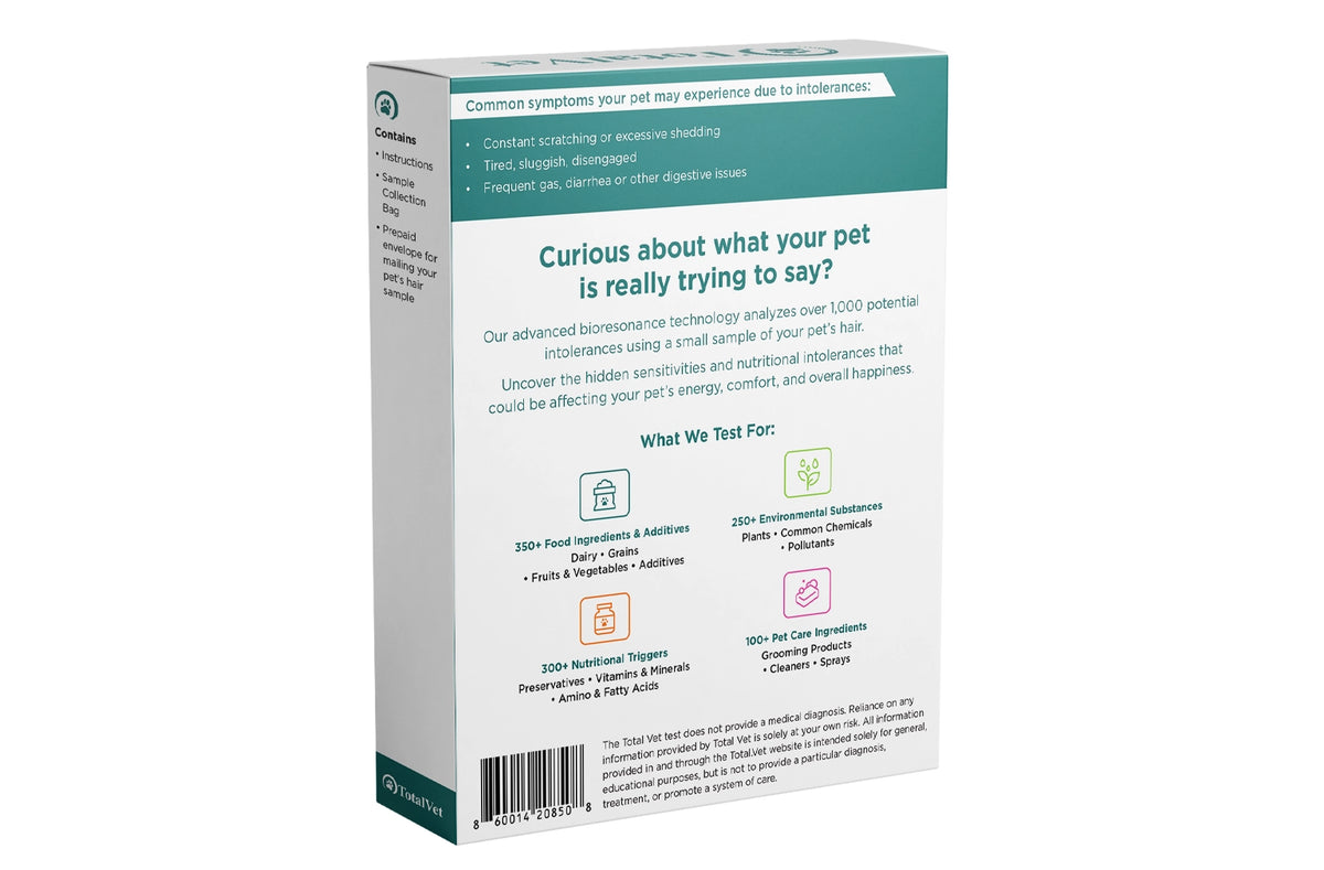 Pet Intolerance Test