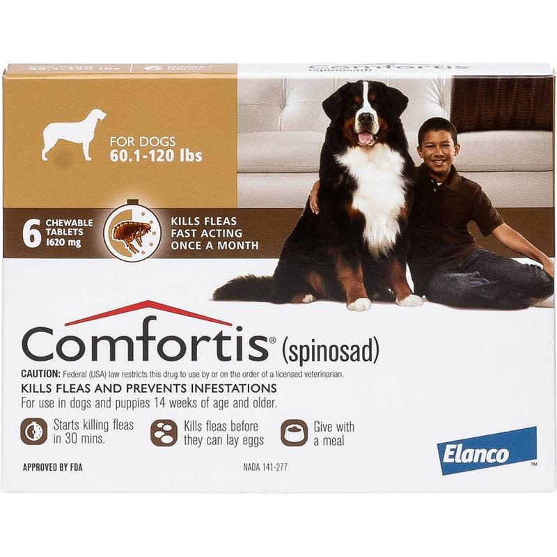 Comfortis Oral Flea  Tick for Dogs