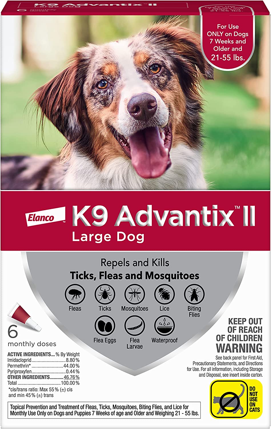 K9 Advantix II Topical Flea  Tick for Dogs