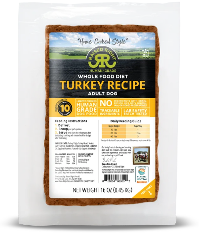 Raised Right Turkey Recipe Total Vet Raised Right Turkey Recipe