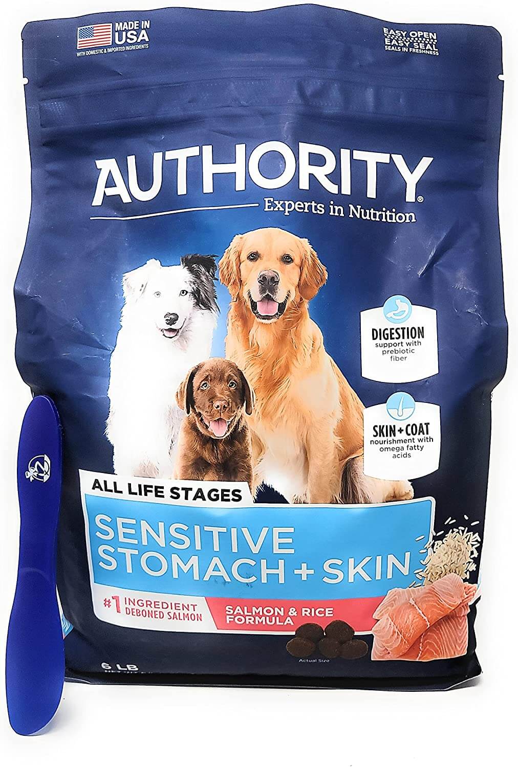 Authority Sensitive Stomach  Skin All Ages Dry Dog Food