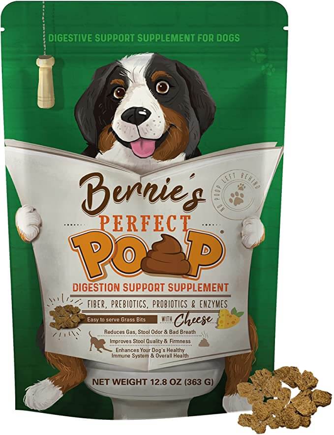 Total Vet Bernies Perfect Poop Digestion Probiotic Supplement