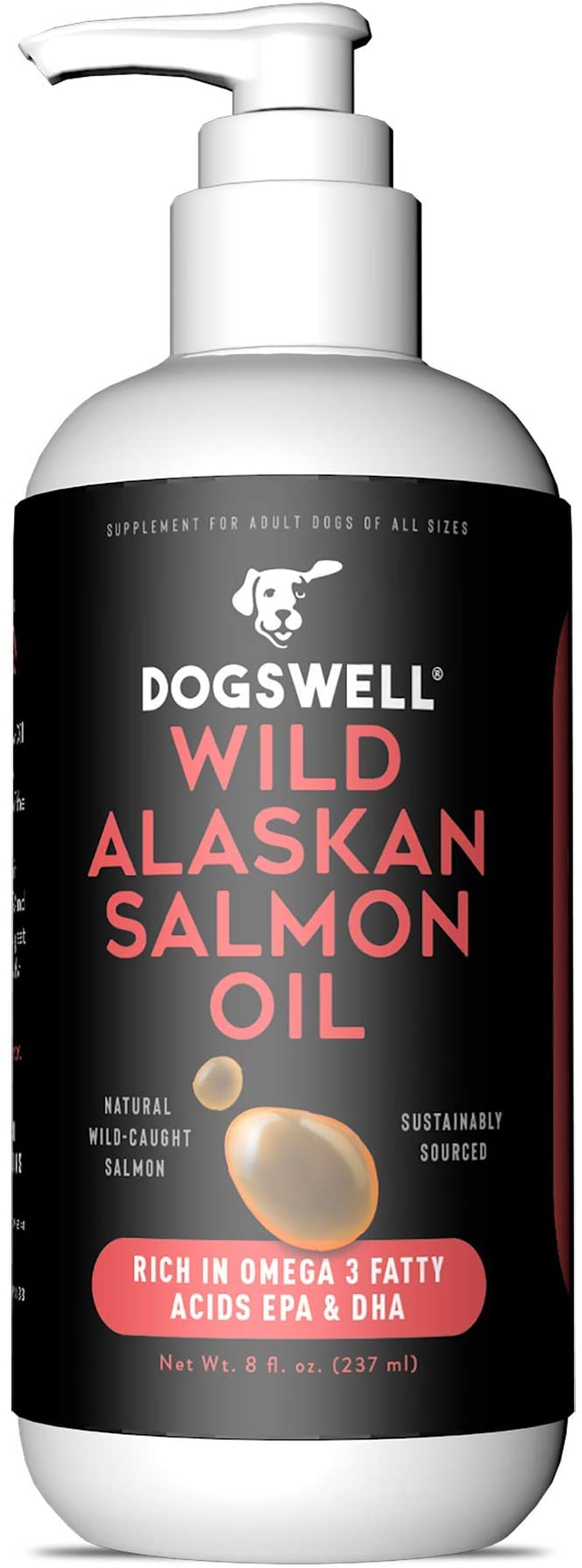 Total Vet DOGSWELL Wild Alaskan Salmon Oil
