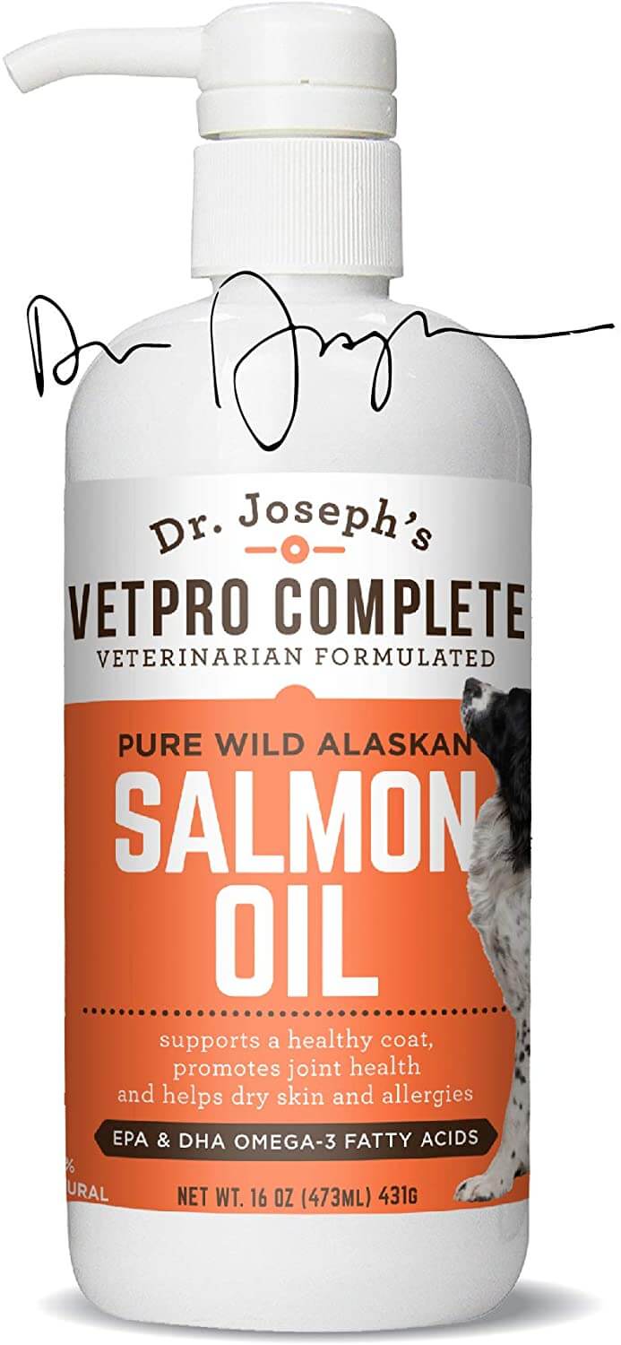 Total Vet Dr Josephs Vetpro Complete 100 Pure Wild Alaskan Salmon Oil