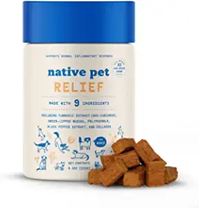 Total Vet Native Pet Relief Anti Inflammatory for Dogs + Green Lipped Mussels