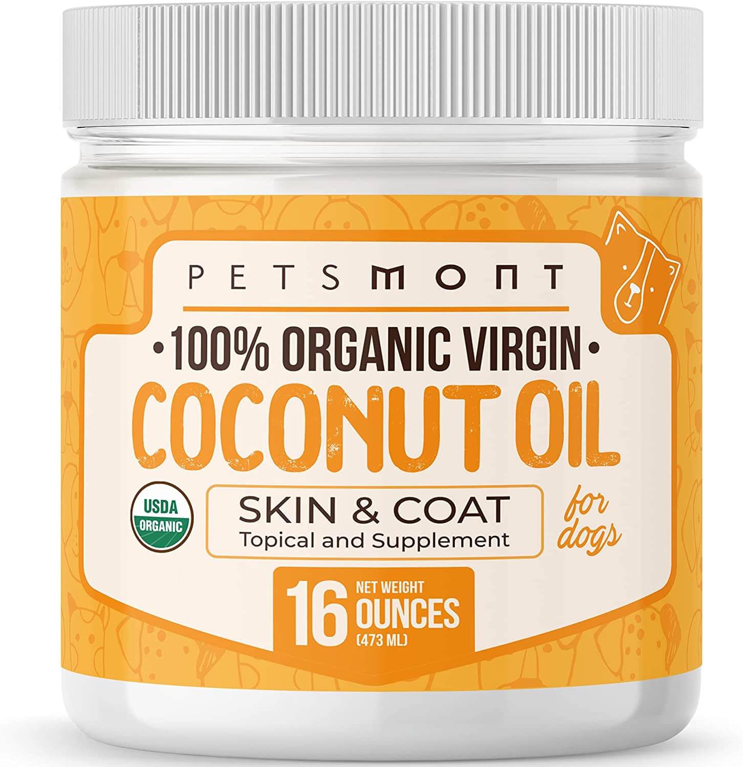 Petsmont Organic Coconut Oil for Dogs