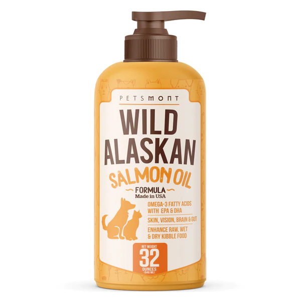 Total Vet Petsmont Wild Alaskan Salmon Oil Formula
