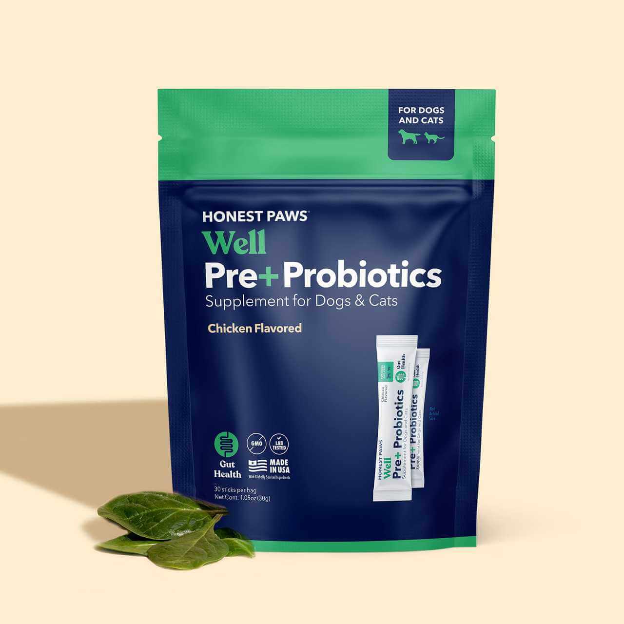 Total Vet Honest Paws Probiotics for dogs and cats