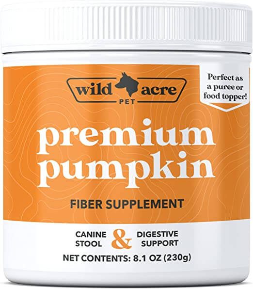 Wild Acre Pumpkin Powder for Dogs