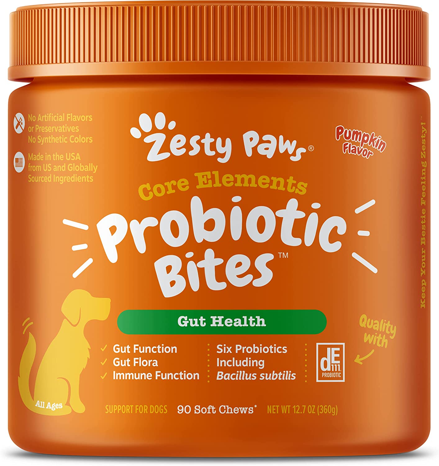 Total Vet Zesty paws probiotics bites