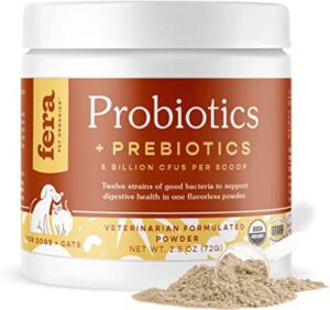 FERA Pet Organics Probiotics+Prebiotics for Dogs  Cats