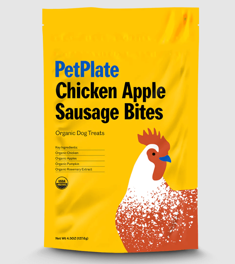 PetPlate Chicken Apple Sausage Bites