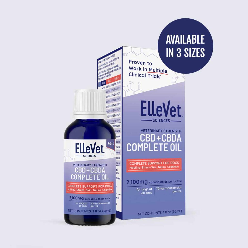 ElleVet CBD+CBDA Complete Oil TotalVet ElleVet CBD+CBDA Complete Oil