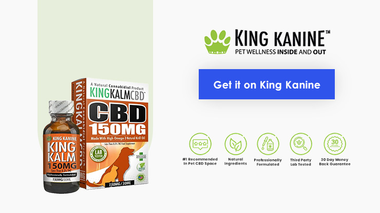 King Kanine Kalm CBD Total Vet King Kanine Kalm CBD