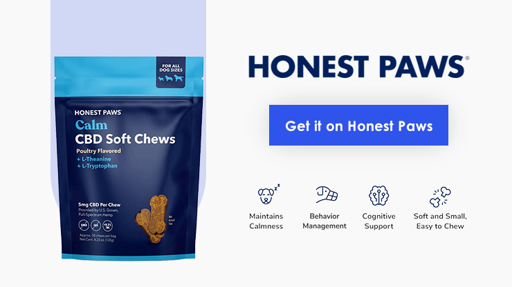 Honest Paws Calm CBD Calm Bites Total Vet Honest Paws Calm CBD Calm Bites