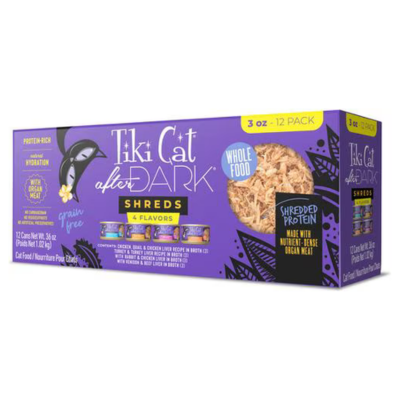 Tiki Cat After Dark Shredded Entrée